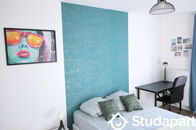 Chambre - 13 m² - 1 pièce