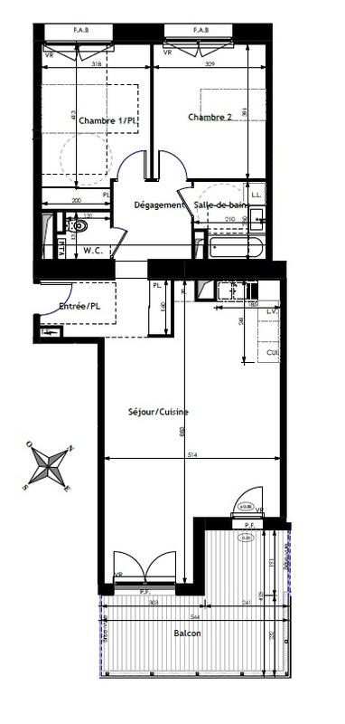 Appartement - 81 m² - 3 pièces