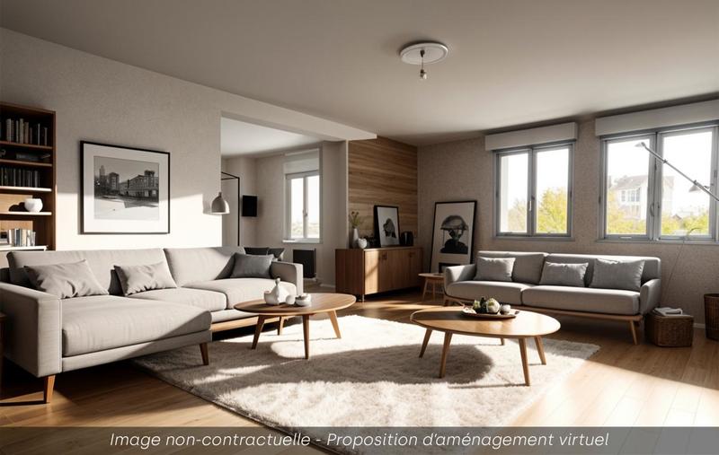 Appartement - 85 m² - 4 pièces