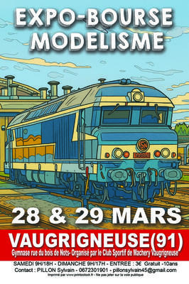 Exposition - bourse ferroviaire - modélisme