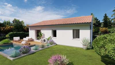 Maison - 80 m² - 4 pièces