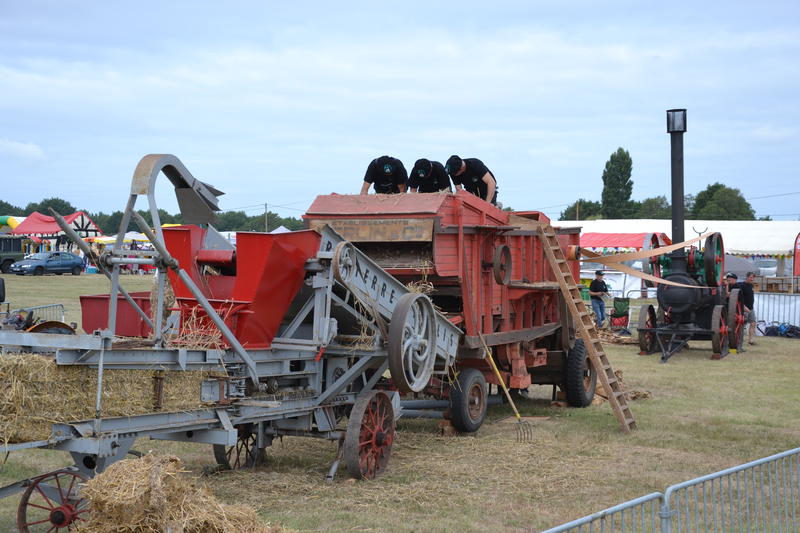Fête des Battages à l'ancienne