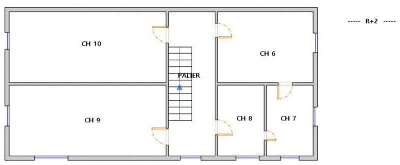 Maison - 200 m² - 12 pièces