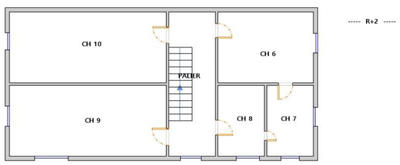 Maison - 200 m² - 12 pièces