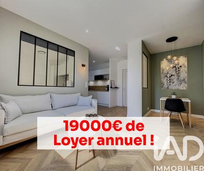 Appartement - 40 m² - 2 pièces