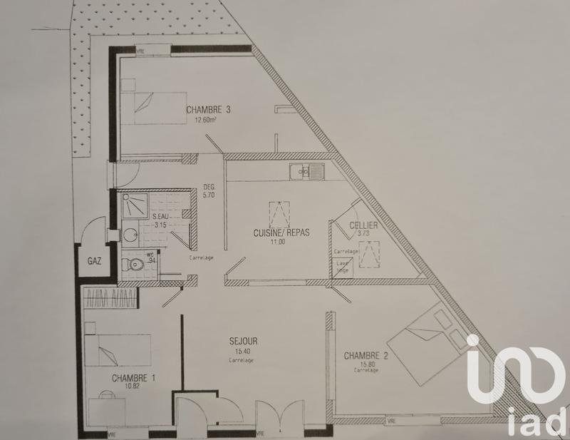 Maison - 79 m² - 5 pièces