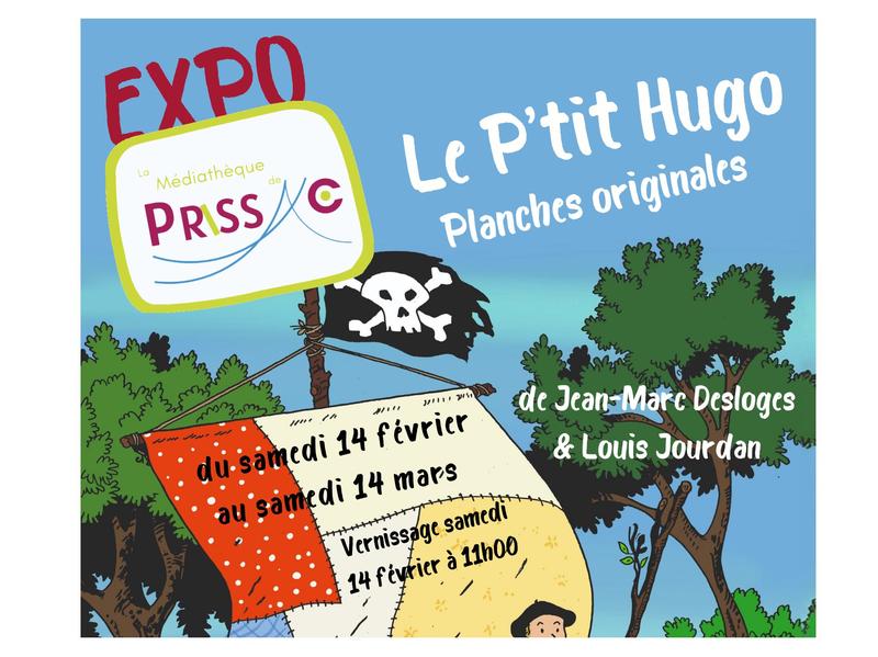 Exposition "Le P'tit Hugo planches originales"