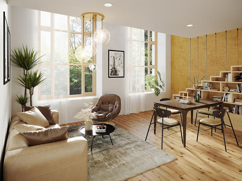 Appartement - 55 m² - 3 pièces