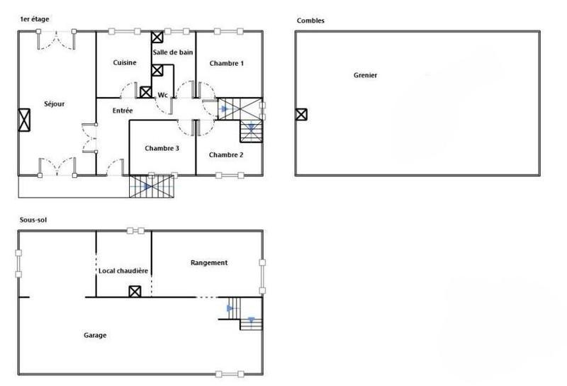 Maison - 81 m² - 5 pièces