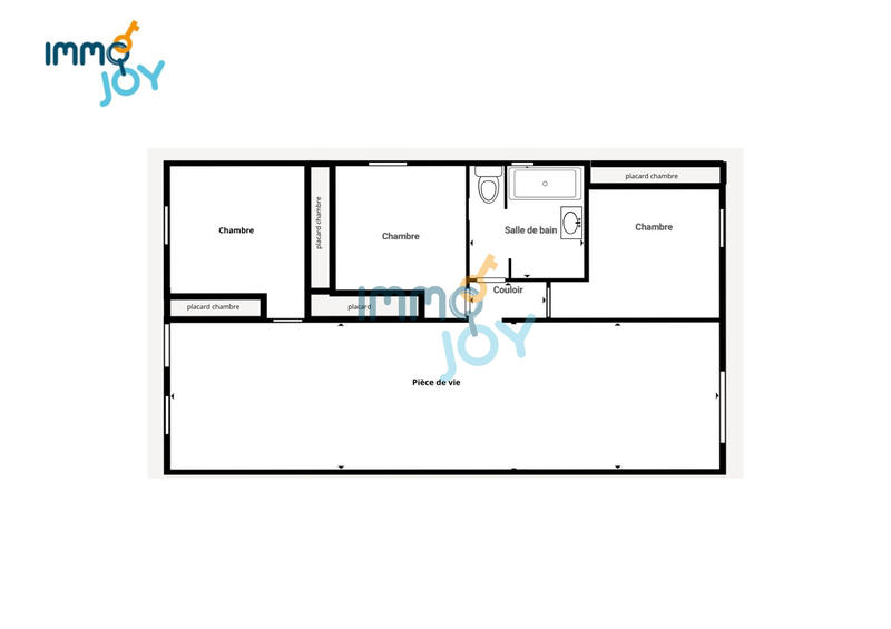 Maison - 90 m² - 4 pièces