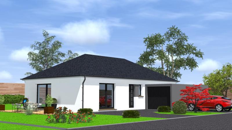 Maison - 90 m² - 5 pièces