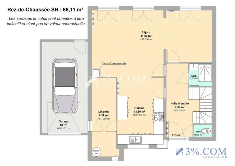 Pavillon - 116 m² - 5 pièces