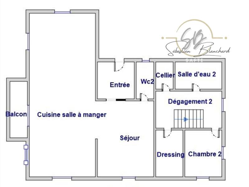 Maison - 222 m² - 9 pièces