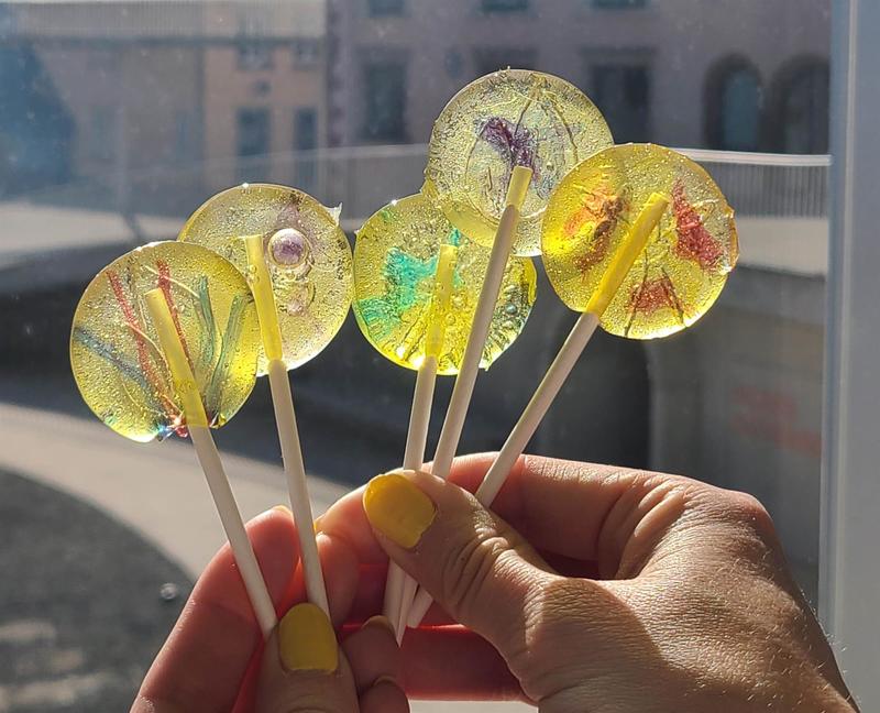 Atelier sucettes de Noël