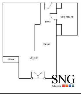 Appartement - 29 m² - 1 pièce