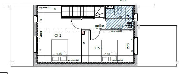 Appartement - 85 m² - 4 pièces