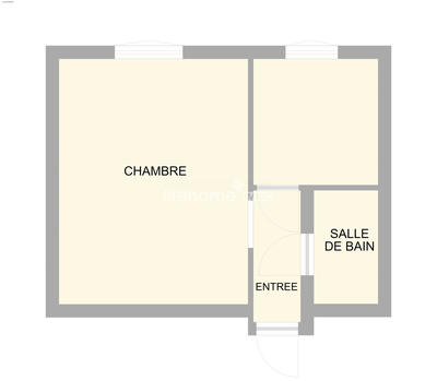 Appartement - 30 m² - 1 pièce