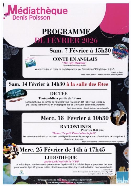 Programme de février
