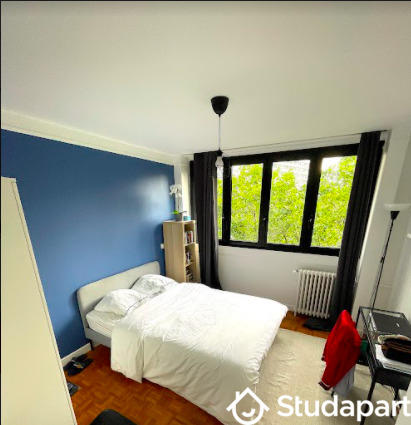 Chambre - 13 m² - 1 pièce