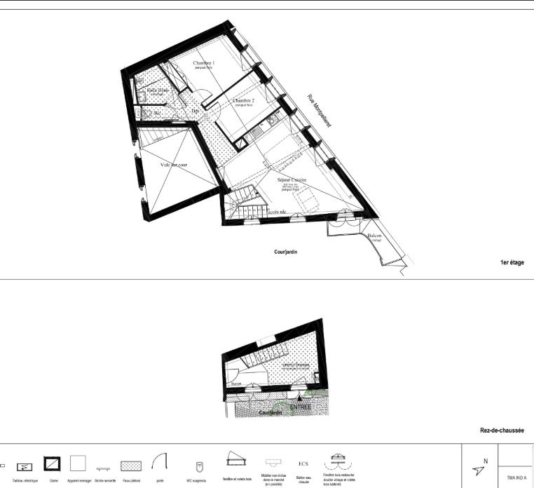 Appartement - 76 m² - 3 pièces