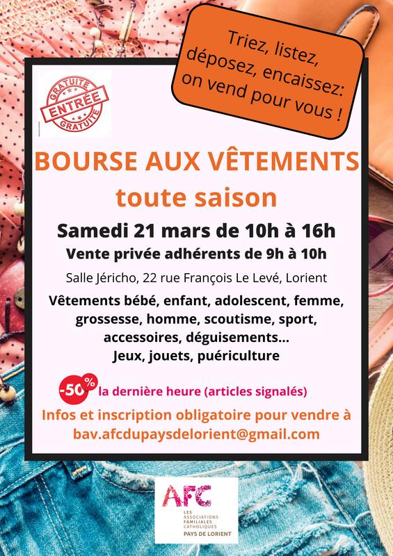 Bourse aux vêtements