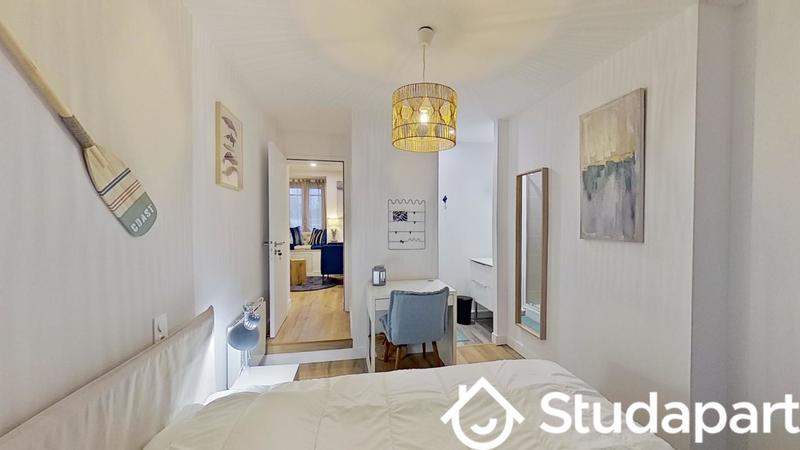 Chambre - 10 m² - 1 pièce