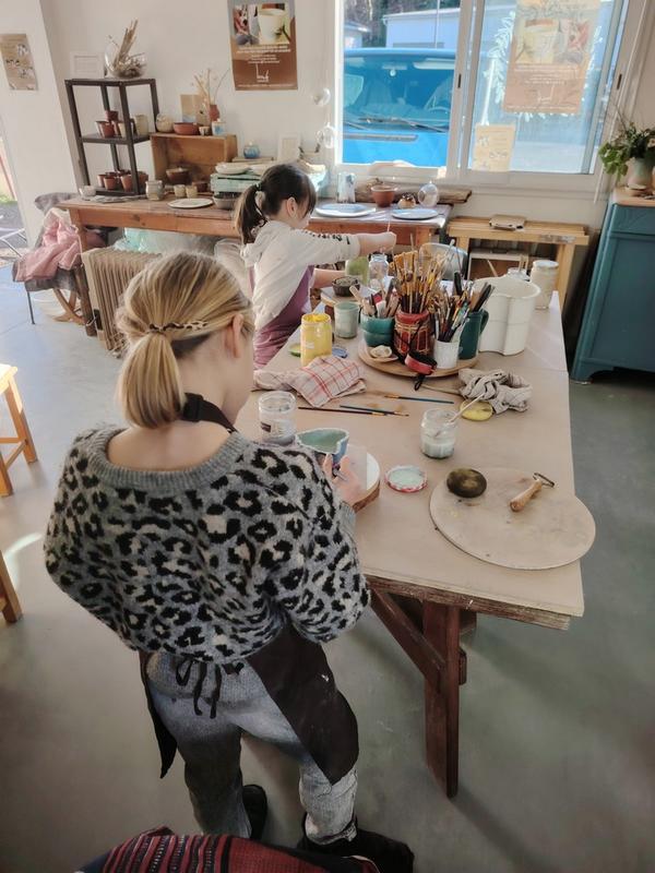 Atelier poterie enfants
