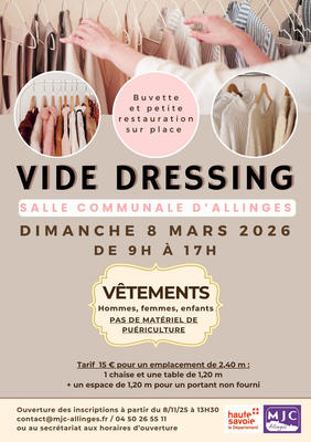 Vide-dressing