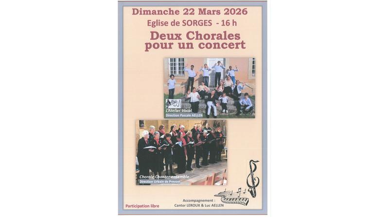 Deux chorales pour un concert