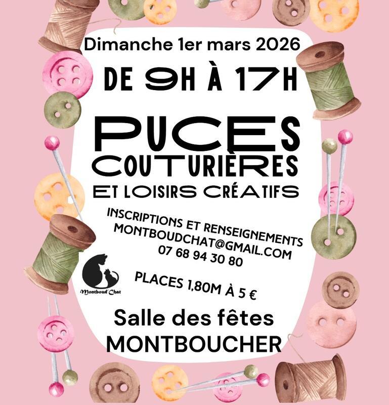 Puces des couturières et loisirs créatifs