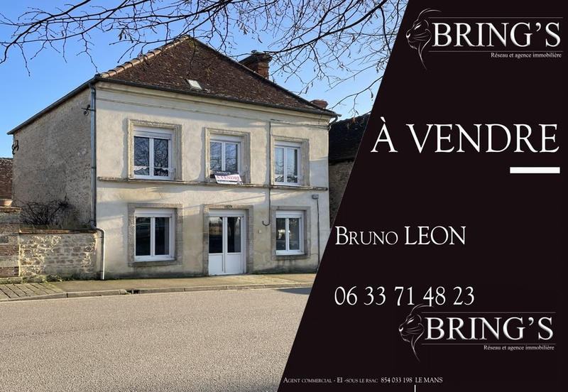 Maison ancienne - 80 m² - 3 pièces