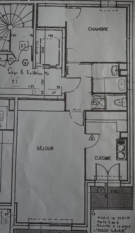 Appartement - 57 m² - 2 pièces