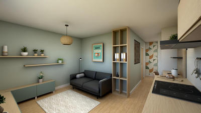 Appartement - 31 m² - 2 pièces