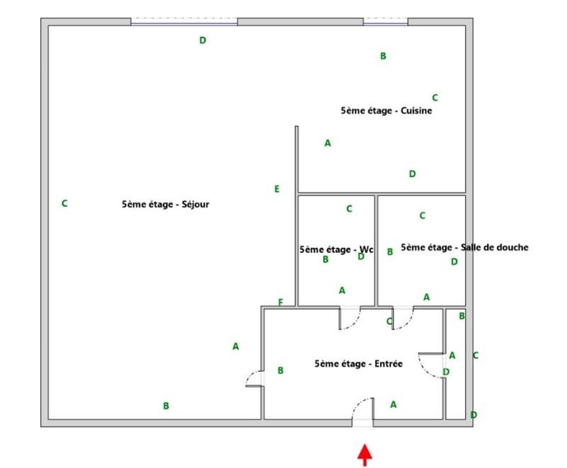 Appartement - 18 m² - 1 pièce