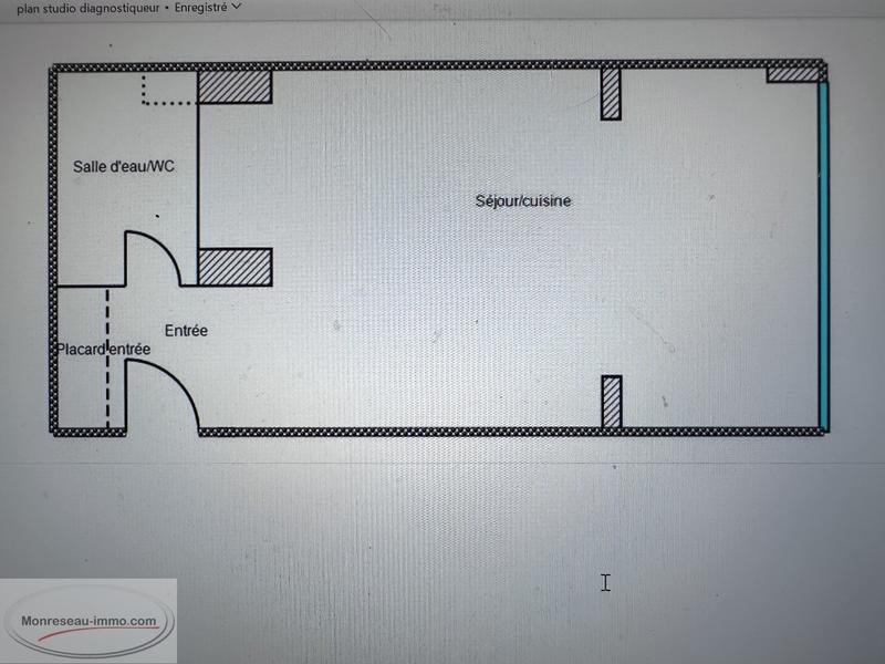 Appartement - 28 m² - 1 pièce