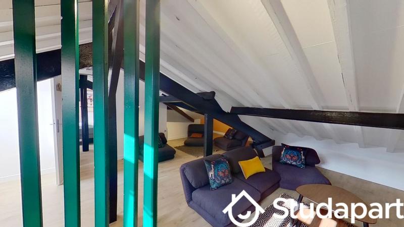 Chambre - 9 m² - 1 pièce