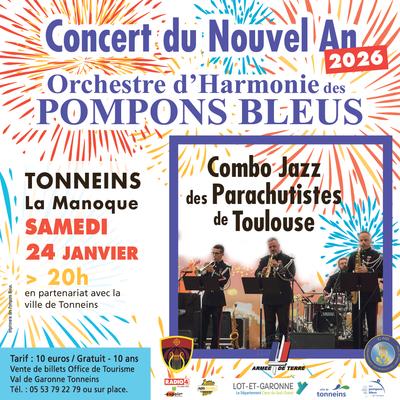 Concert du Nouvel An des Pompons Bleus