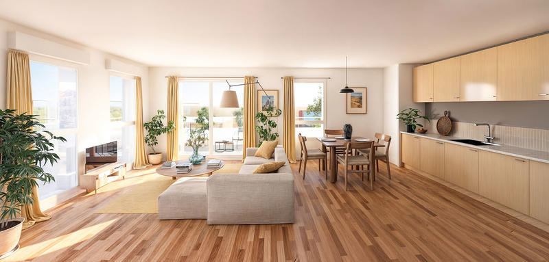 Appartement - 39 à 96 m² - 2 à 5 pièces