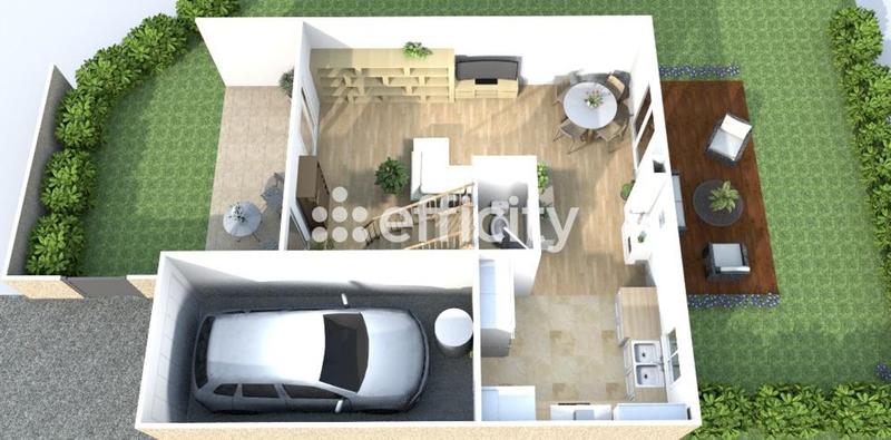 Maison - 80 m² - 3 pièces