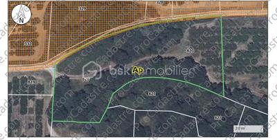 Terrain de loisirs - 2 580 m²