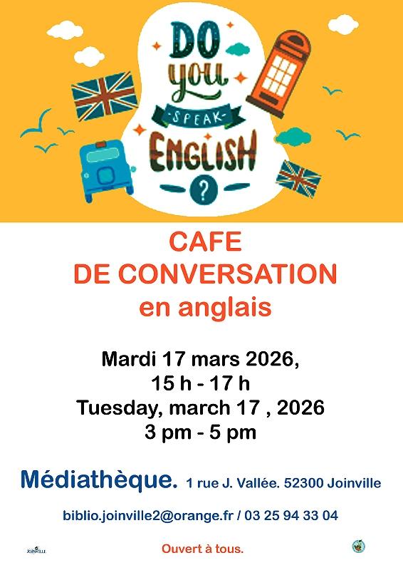 Café de conversation en anglais