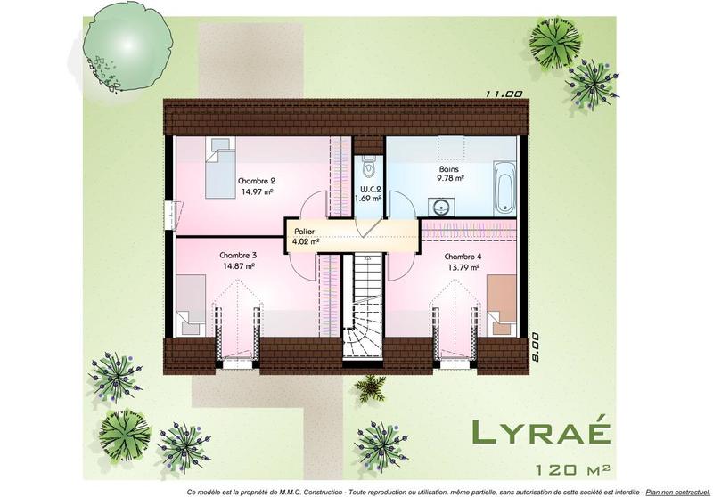 Maison - 120 m² - 6 pièces