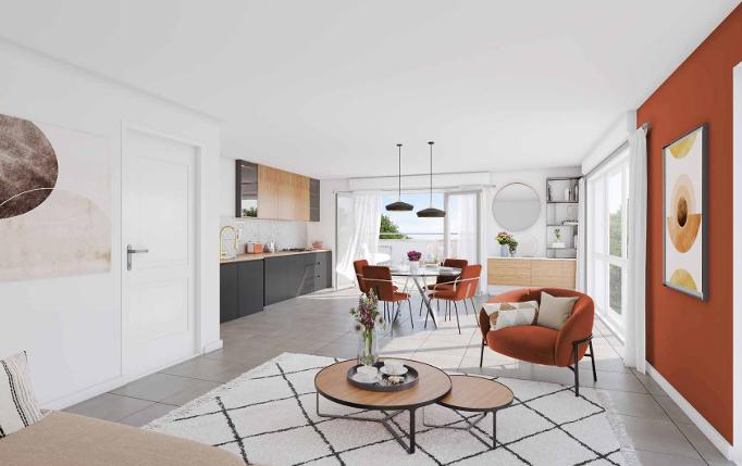 Appartement - 109 m² - 4 pièces