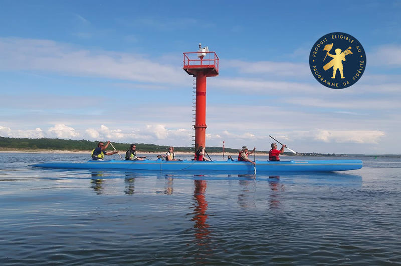 Balade en pirogue en Baie de Canche
