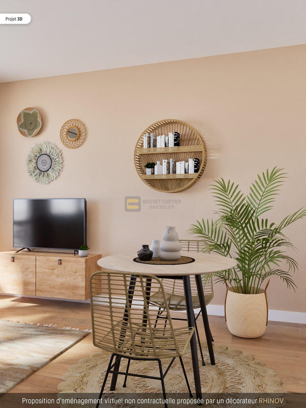 Appartement - 21 m² - 1 pièce