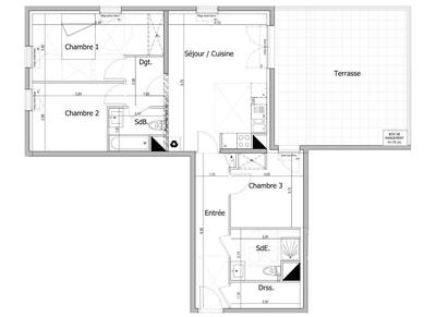 Appartement - 81 m² - 4 pièces