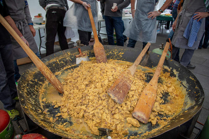 Omelette pascale des Cinq Cantons