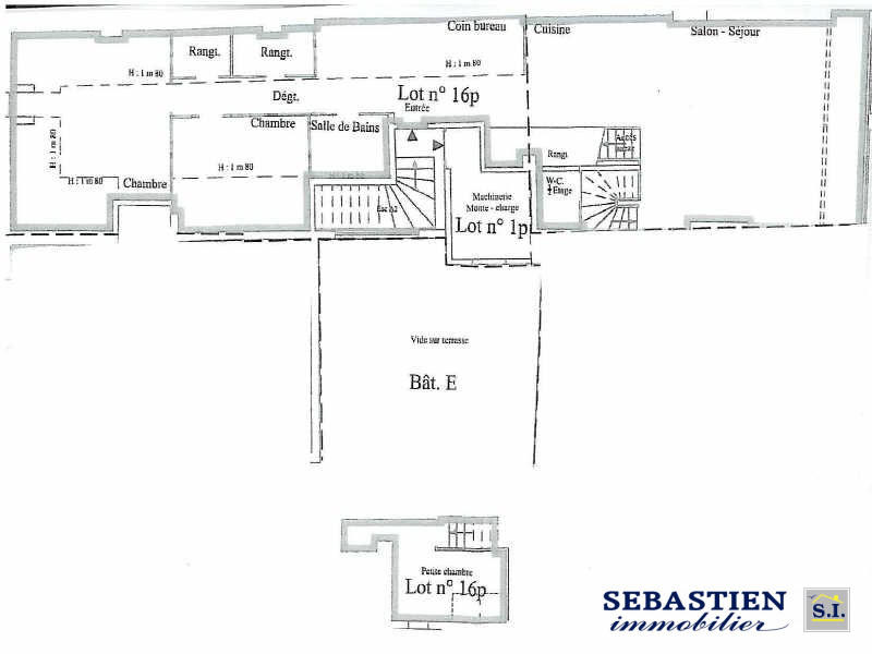 Loft - 100 m² - 5 pièces