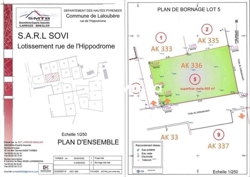 Terrain constructible - 575 m²