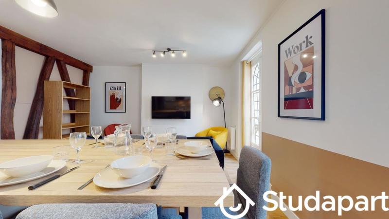 Chambre - 9 m² - 1 pièce